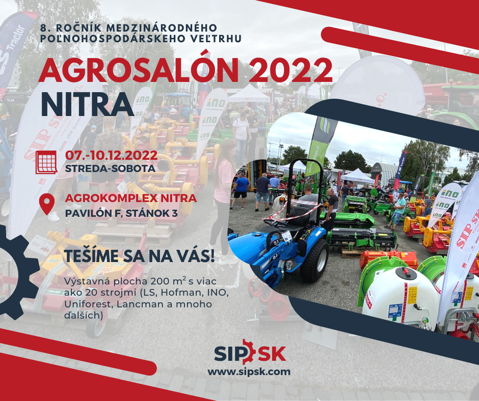 agrosalon 2022 sip sk