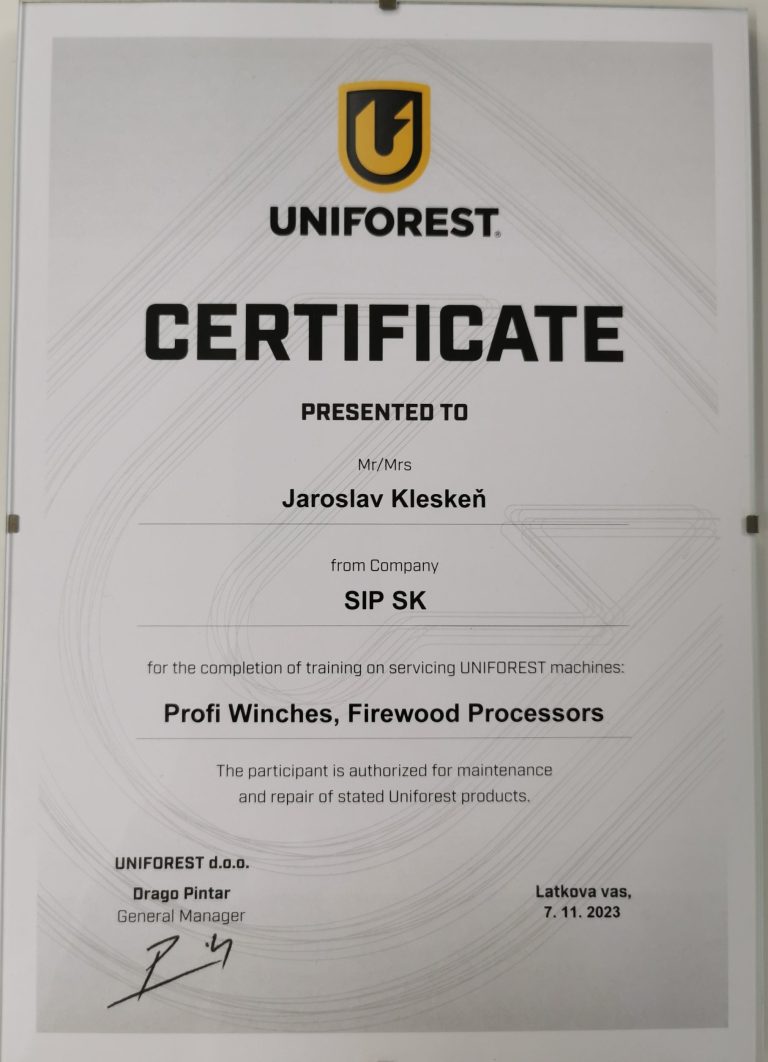 certifikat_uniforest_klesken